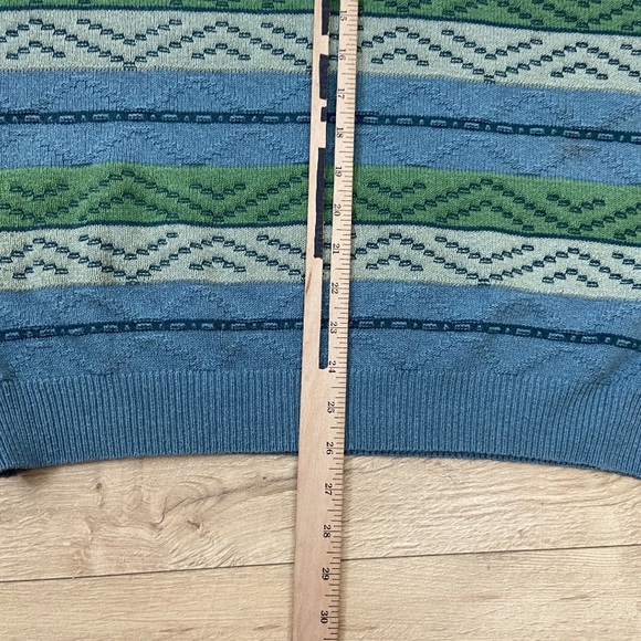 Vintage IL Granchio 90s Jumper Abstract Pattern Large - Picture 7 of 9